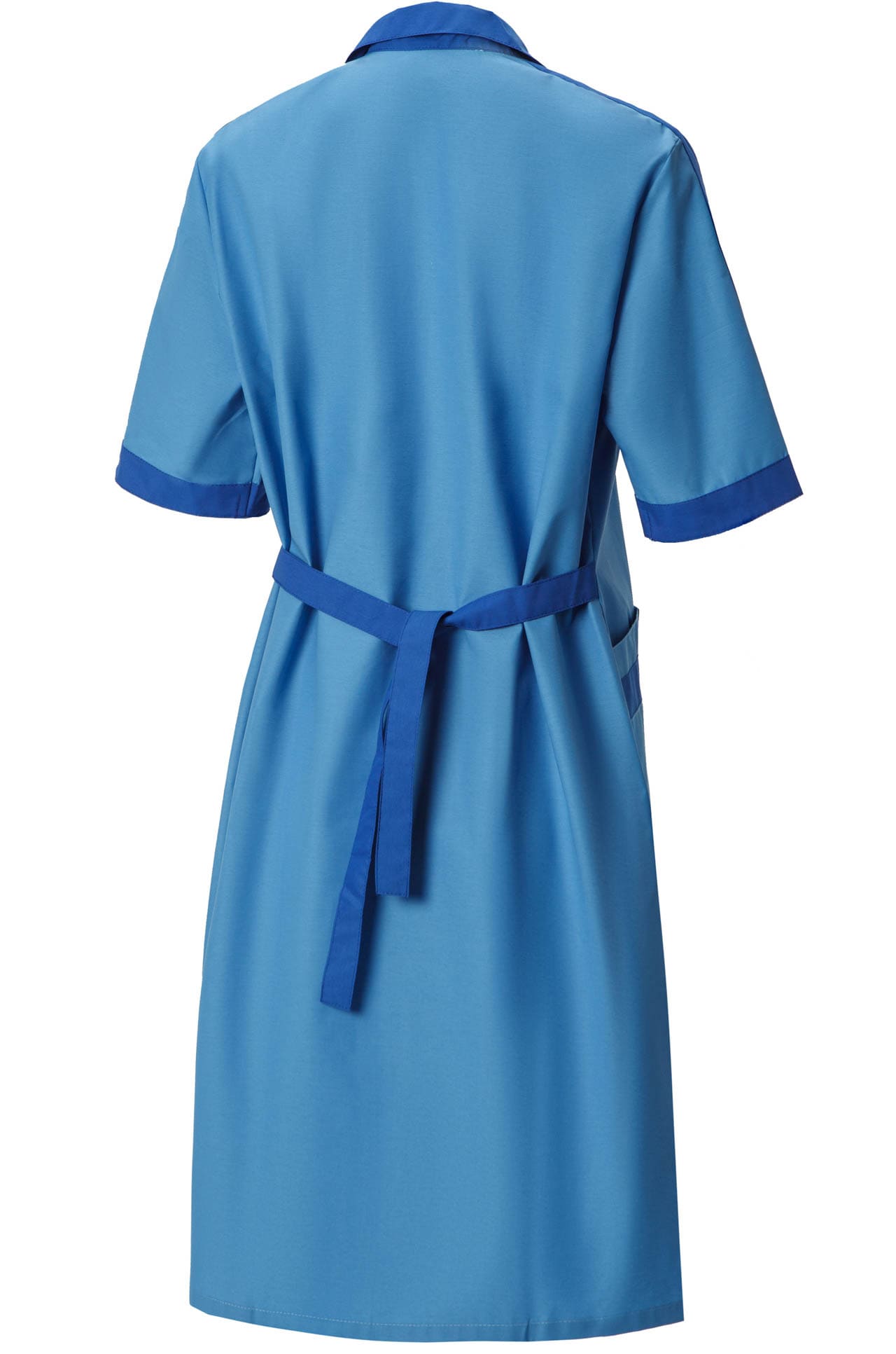 62854 Халат "Радуга NEW" короткий рукав голубой василек  Одежда для обслуживающего персонала  размер 62 Спецодежда  - Вид №1