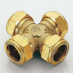 Крестовина 15 х15 х15 х15 обжим TIEMME