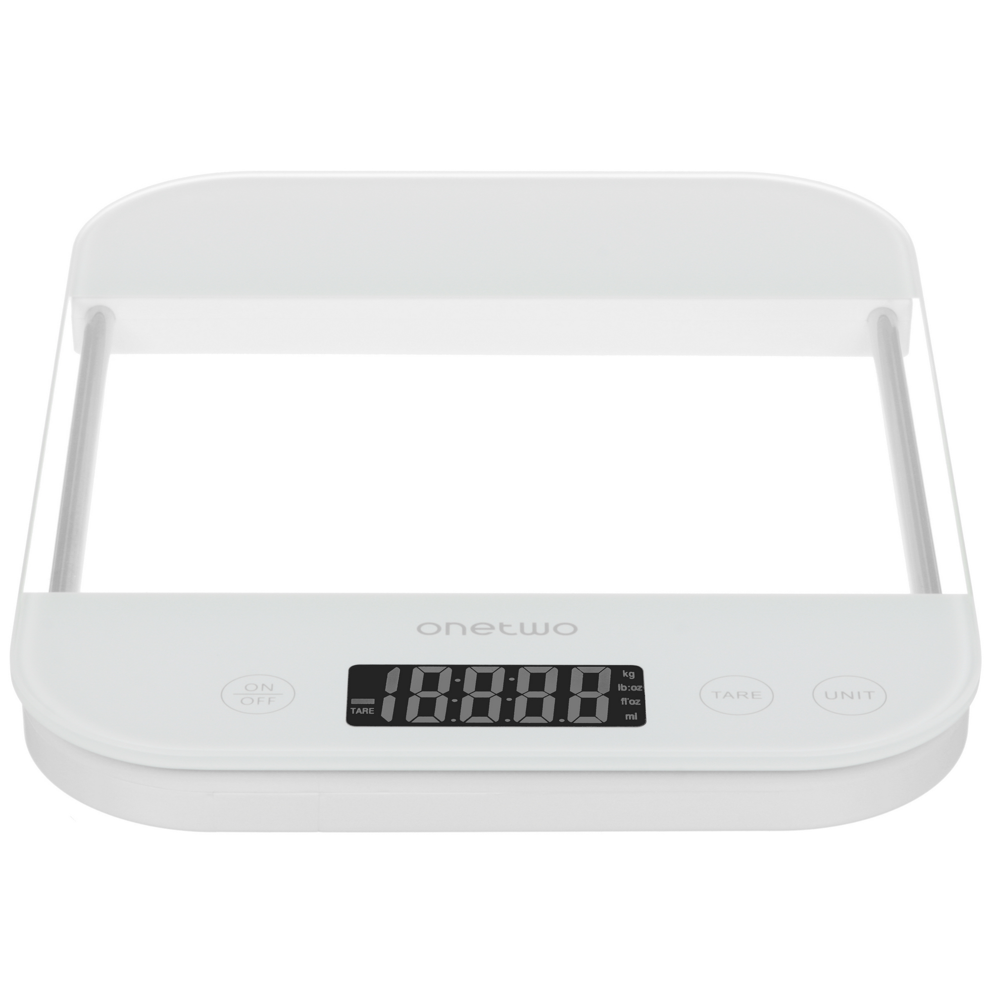 9158776 Кухонные весы OneTwo O3SC34 белый STDN-0037487 - Вид №1