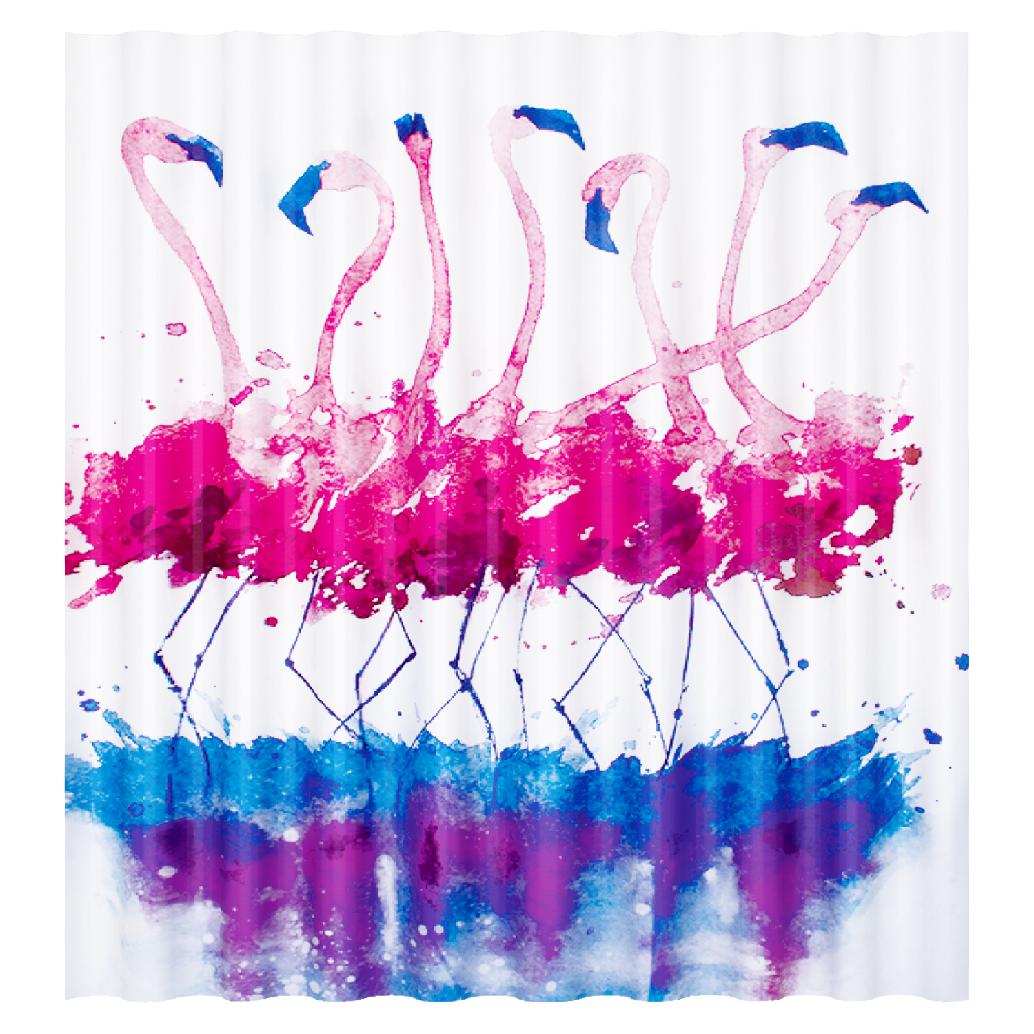 SC-81101 Lossa Шторка для ванной WasserKRAFT  - Вид №2