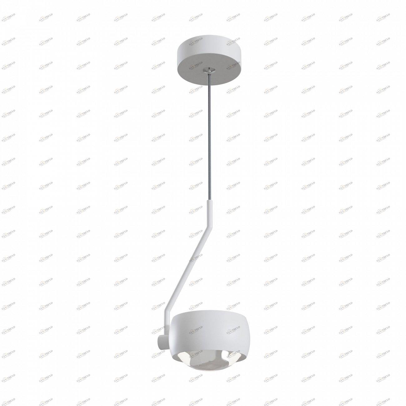 Светильник подвесной светодиодный с алюминиевым плафоном белый Lens MOD072PL-L8W3K TECHNICAL TECHNICAL 00-3957066 Белый 