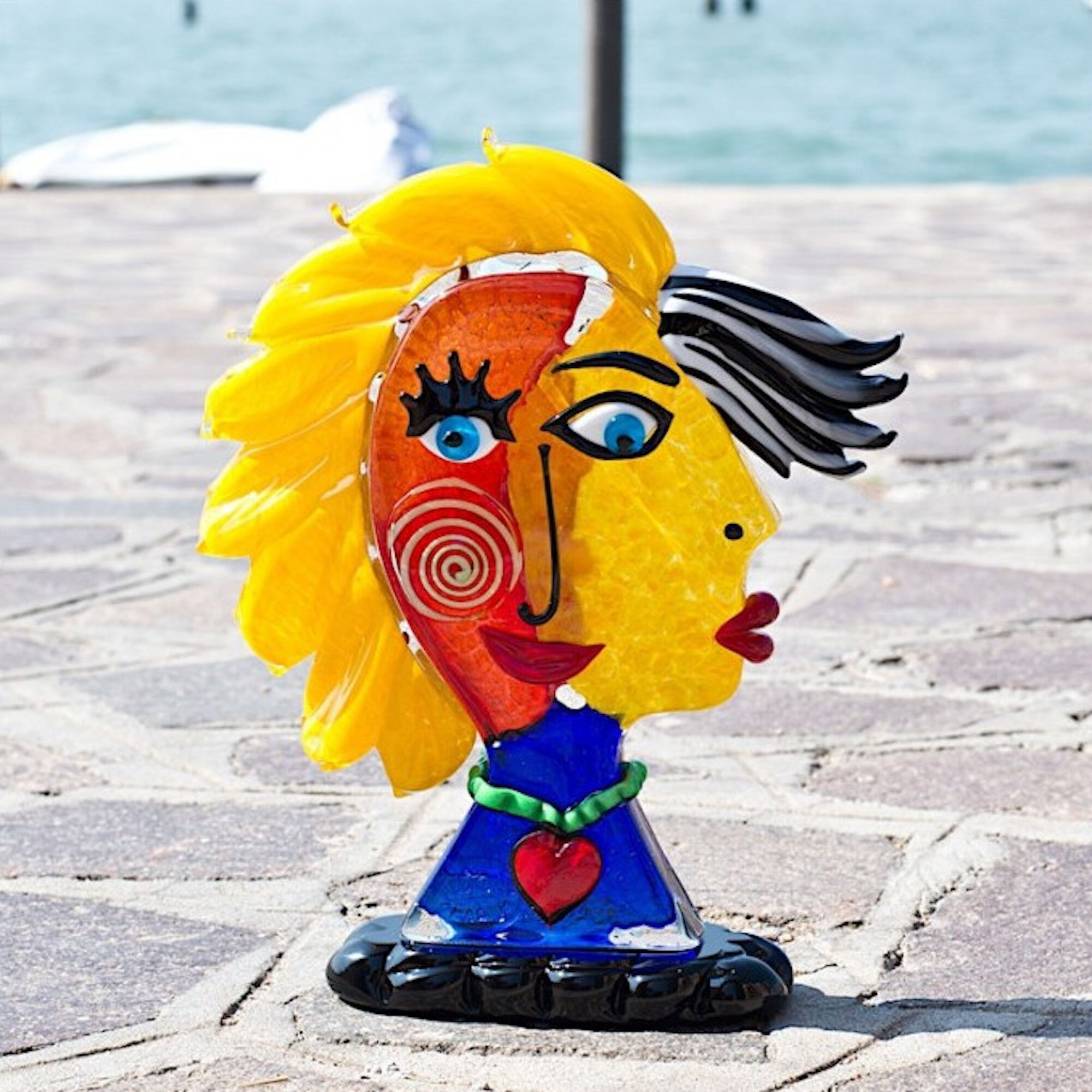 Абстрактная скульптура ручной работы из муранского стекла YourMurano Picasso'S Figures ARCH-00071083 - Вид №3