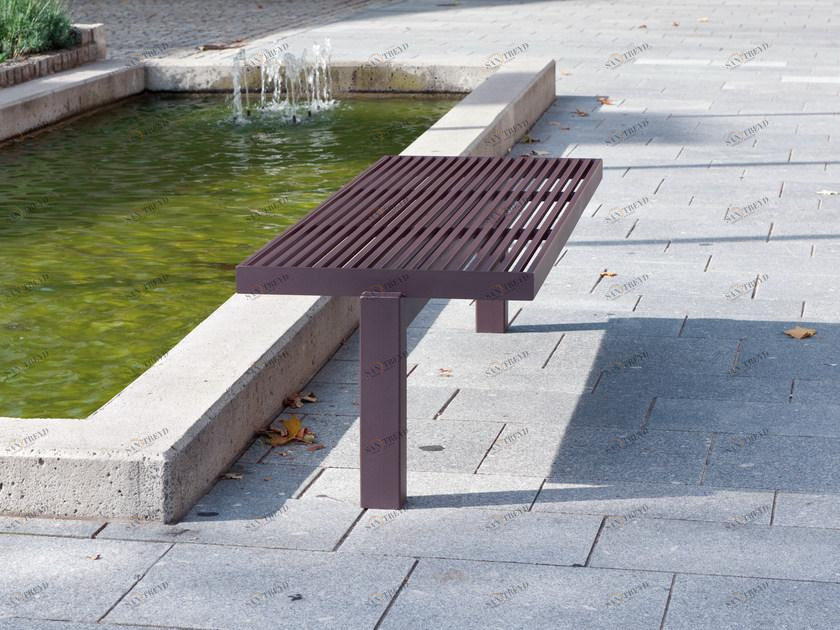 BENKERT BANKE Скамейка из нержавеющей стали Sicorum sun-id-1362165