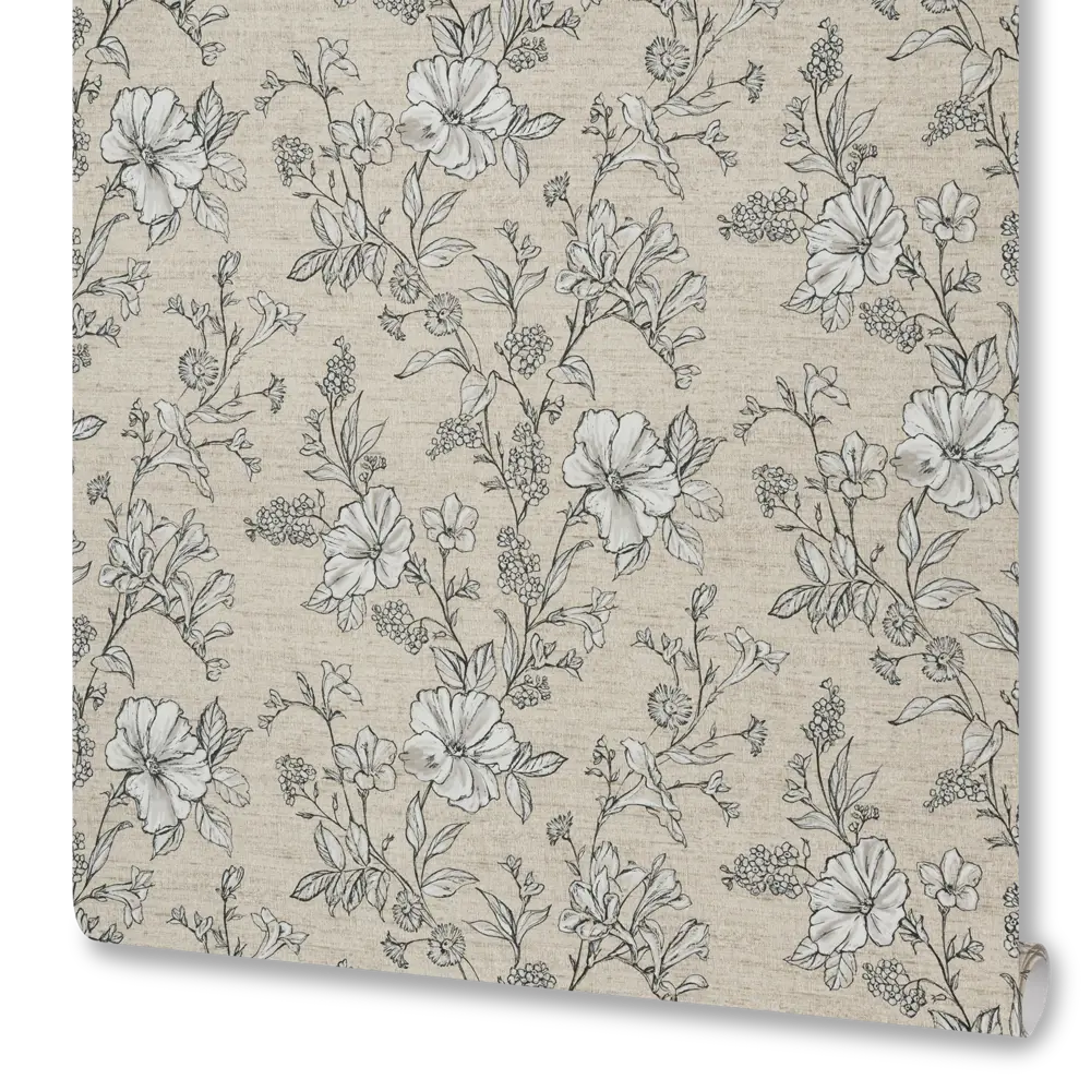 Обои флизелиновые Ateliero Provance коричневые 1.06 м 889098 STLM-2108639