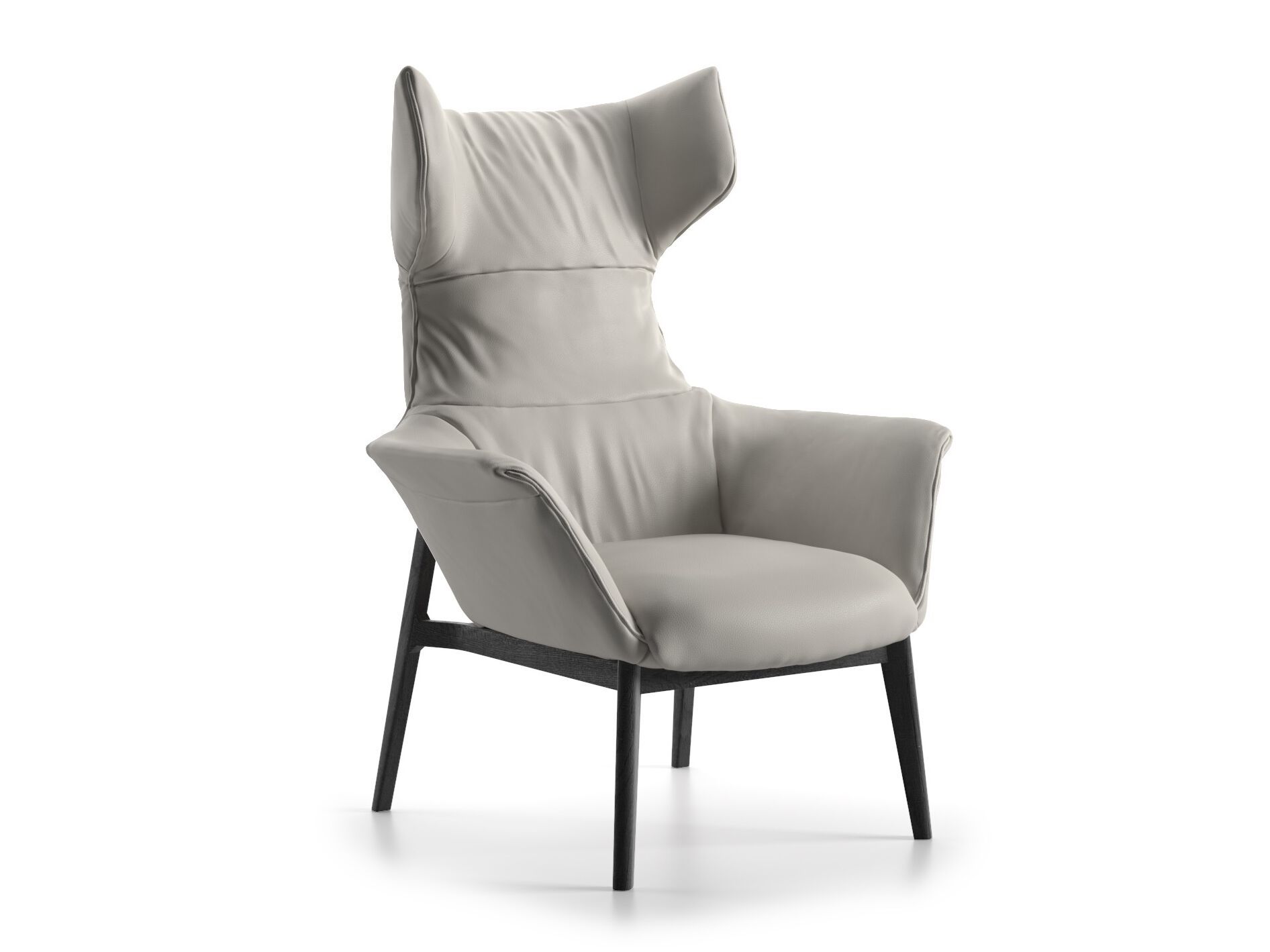 Кресло с высокой спинкой Natuzzi Italia Aura ARCH-00059140