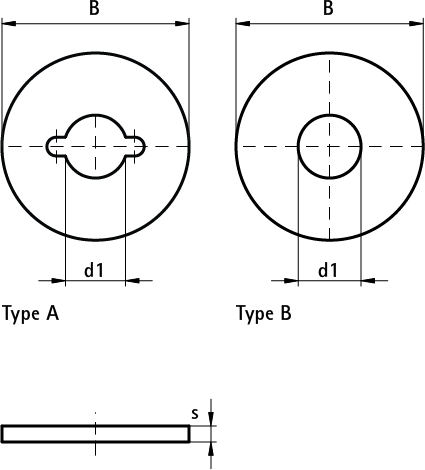 6537008 Монтажные профиля BIS Шайбы нерж. монтаж в профиле BIS RapidRail® WALRAVEN  - Вид №1