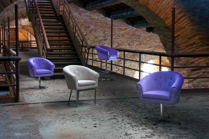 Domingo Salotti Мягкое кресло со съемной обивкой из современной ткани для контрактного использования. Melt sun-id-1435388 - Вид №1