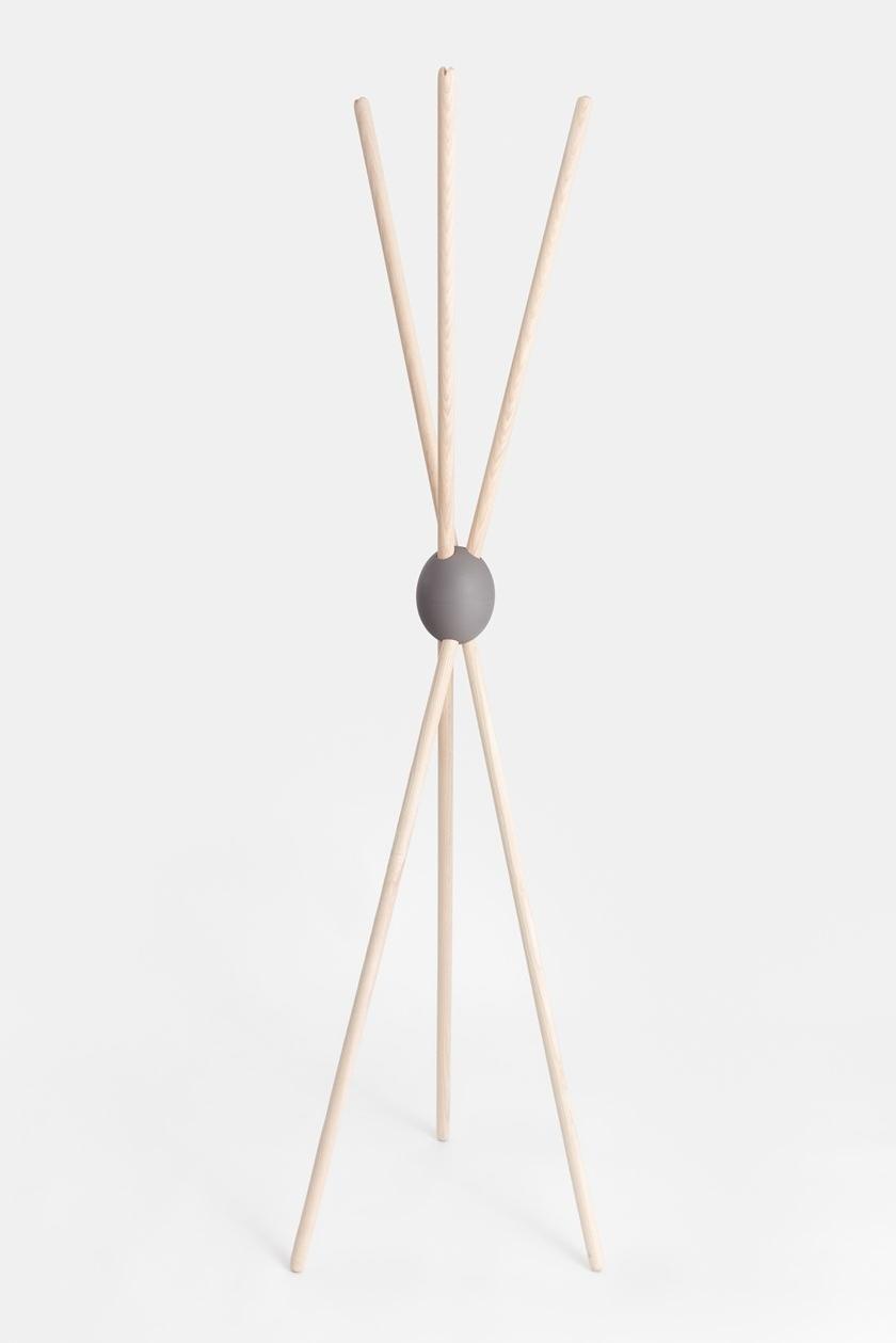 Geelli Вешалка из ясеня  Gcl-mb  - Вид №1