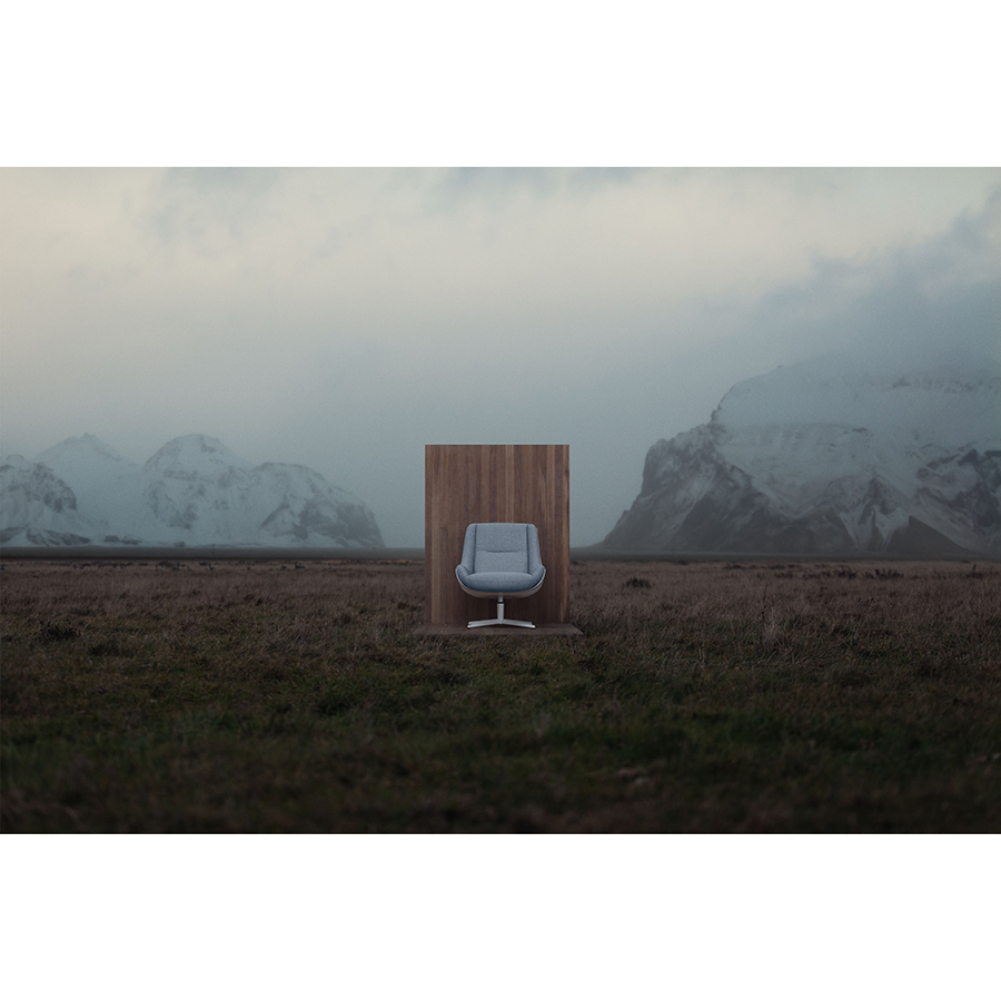 Кресло Lovebird, молочное Sits S1362 - Вид №1