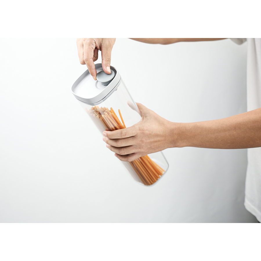 QL10347-CL-GY Контейнер для пищевых продуктов lucky mouse 2 л Qualy  - Вид №3