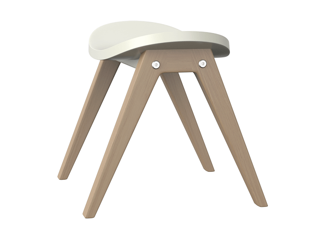 Табурет детский молочный Classic ELLIPSE ELLIPSE CLASSIC 257800 Молочный Santreyd  - Вид №2