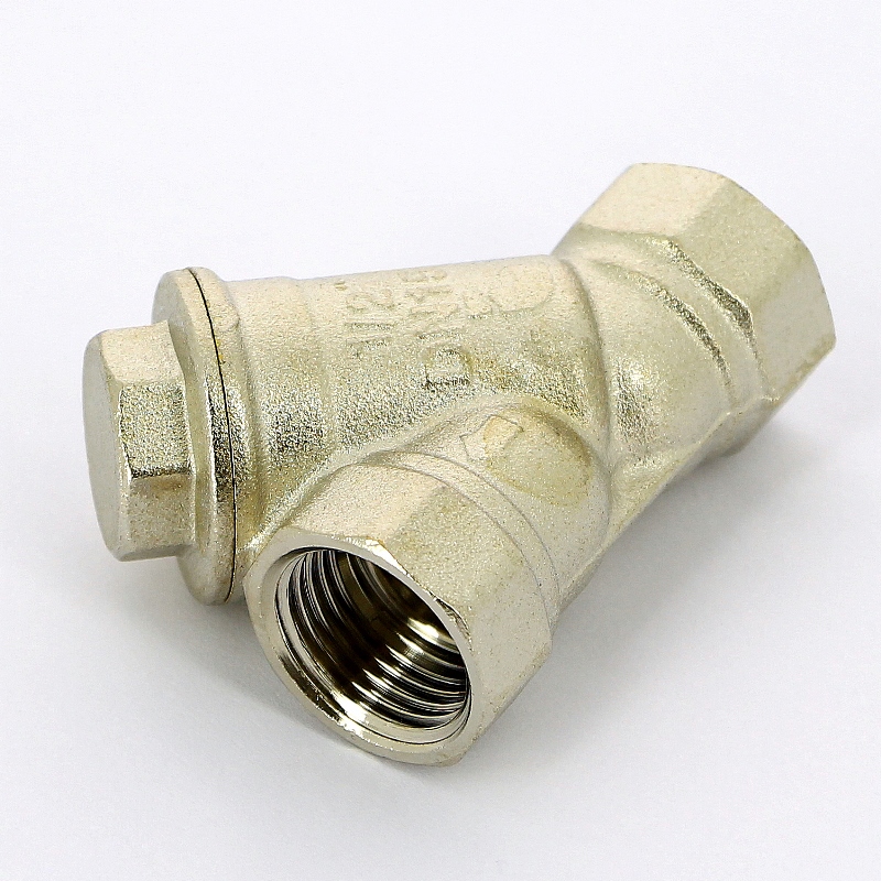 Фильтр косой никелированный ITAP 1/2" 500mic 19312 - Вид №1