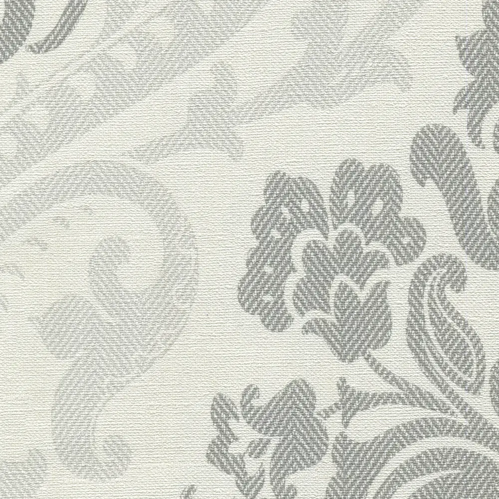 Обои флизелиновые Inspire Carolyn-Verona бело-серые 1.06 м 968606 STLM-2163946 - Вид №1
