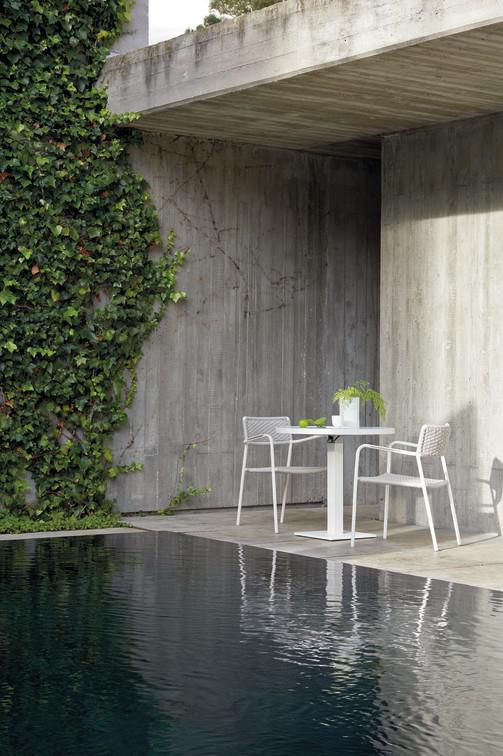 Стул лава веревка 11мм антрацит Manutti Echo MNST584 - Вид №5