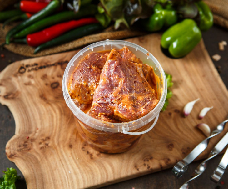 6279 Шашлык свиной в горчично-медовом маринаде Вкусляндия  - Вид №1