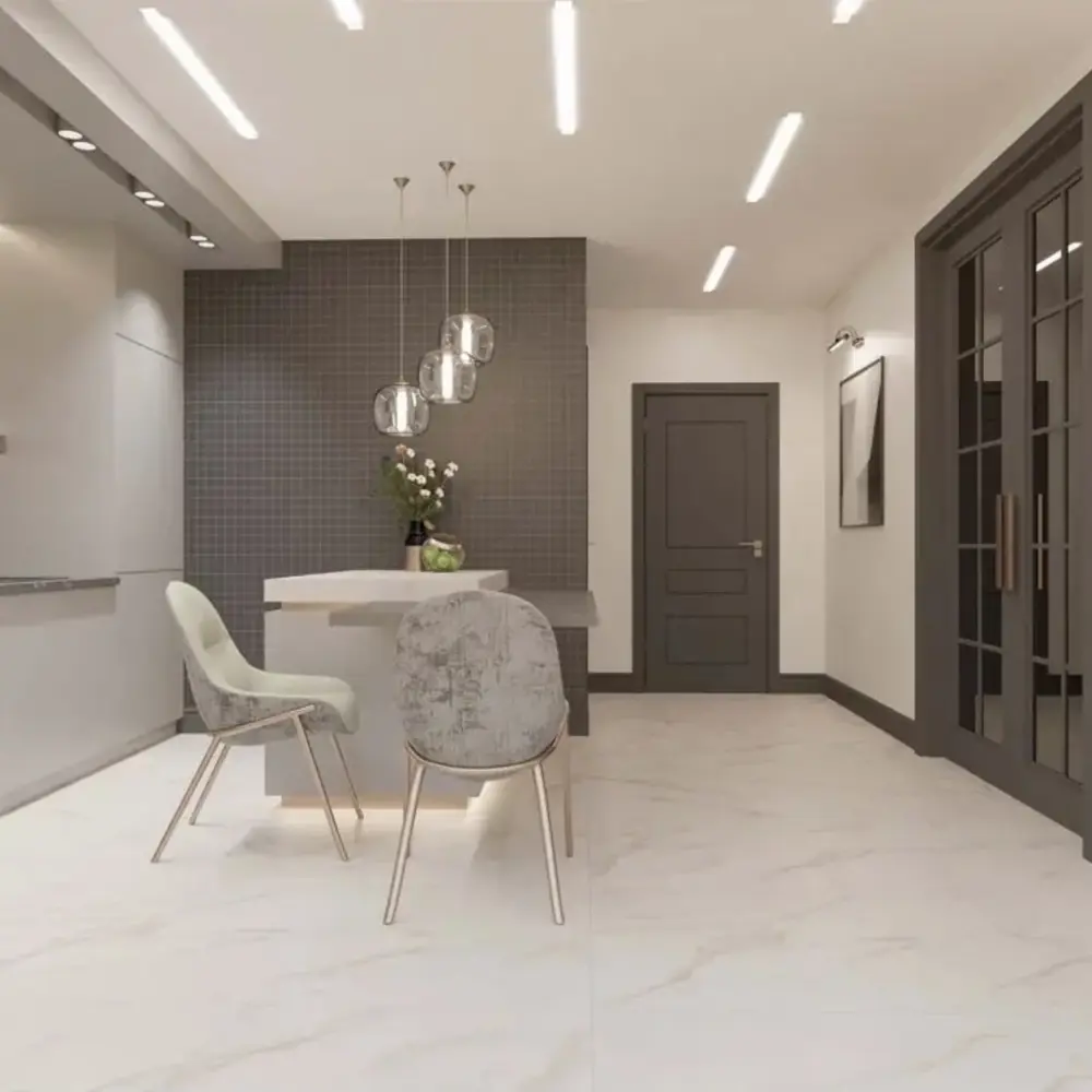 Глазурованный керамогранит Estima Мелоди MO102 60x120 см 1.44 м² неполированный цвет бело-бежевый STLM-2042503 - Вид №5