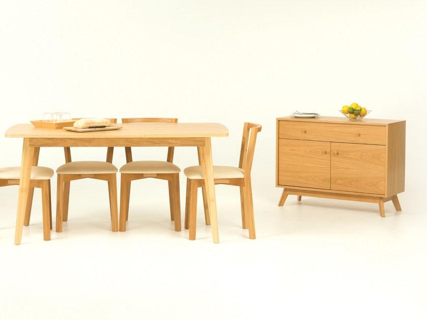 Woodman Комод из фанерованной древесины с распашными дверцами Kensal 104214001012  - Вид №4