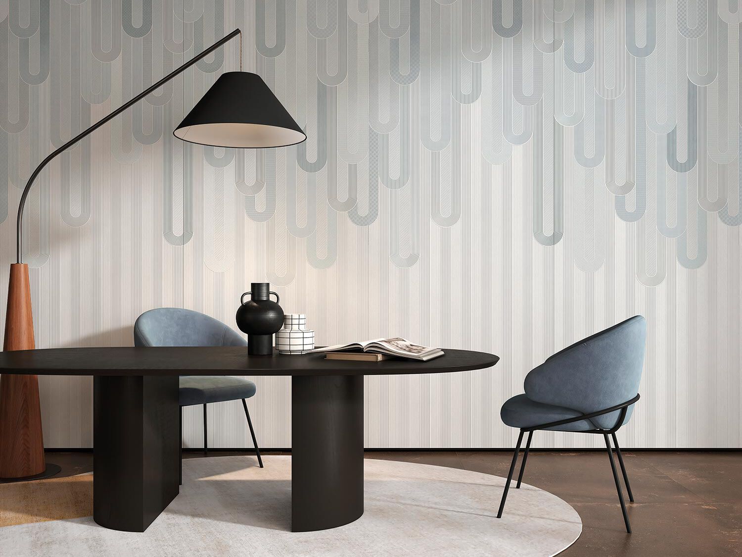 Ультратонкая алюминиевая декоративная панель Tecnografica LITTLE ARCH-00050301