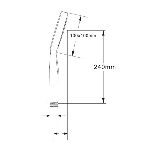 Orange S08HS Ручной душ бетон sun-id-1517232 - Вид №5