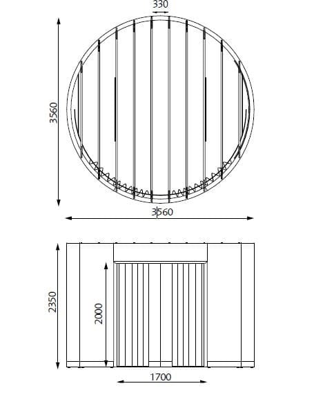 Акустическая офисная кабина со встроенным освещением Glimakra of Sweden Build Up ARCH-00097146 - Вид №5