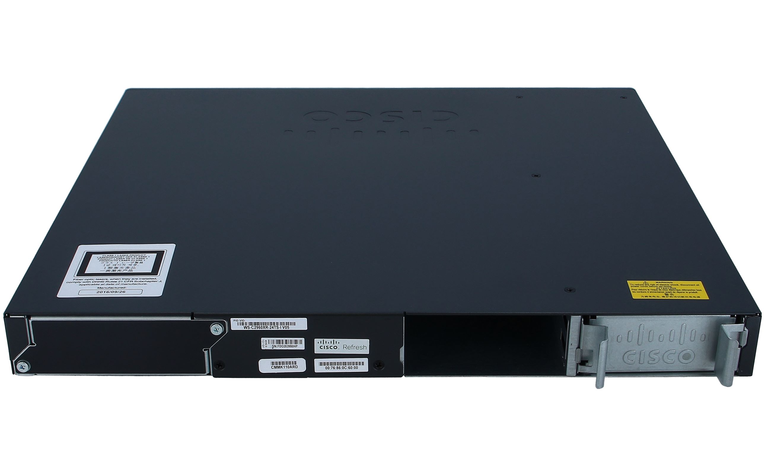 WS-C2960XR-24TS-I Catalyst 2960-xr 24 gige, 4 x 1g sfp, ip lite Cisco Santreyd  - Вид №2