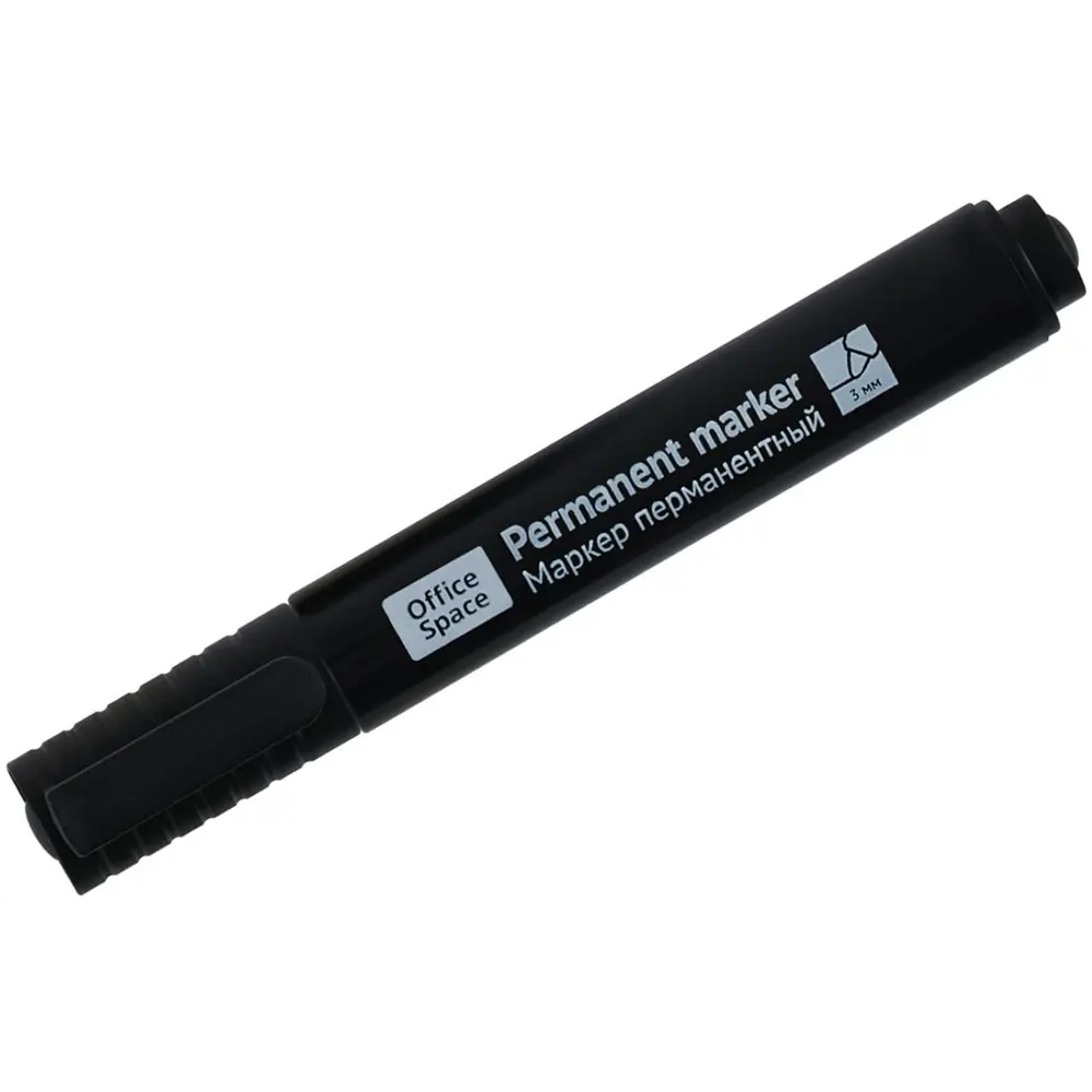 Перманентный маркер OFFICE SPACE для точной маркировки, 2 шт 87420114 STLM-0073824 - Вид №1
