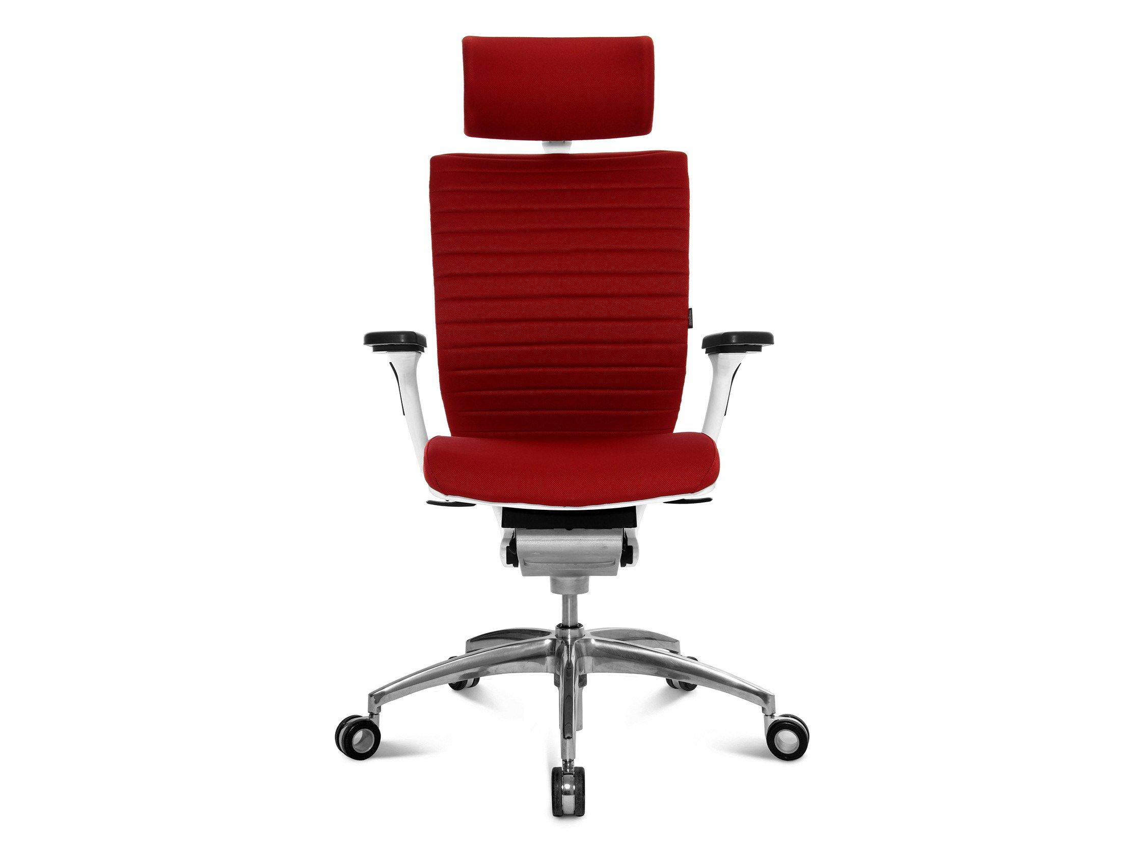 Регулируемый по высоте поворотный офисный стул из ткани Wagner ARCH-00067568