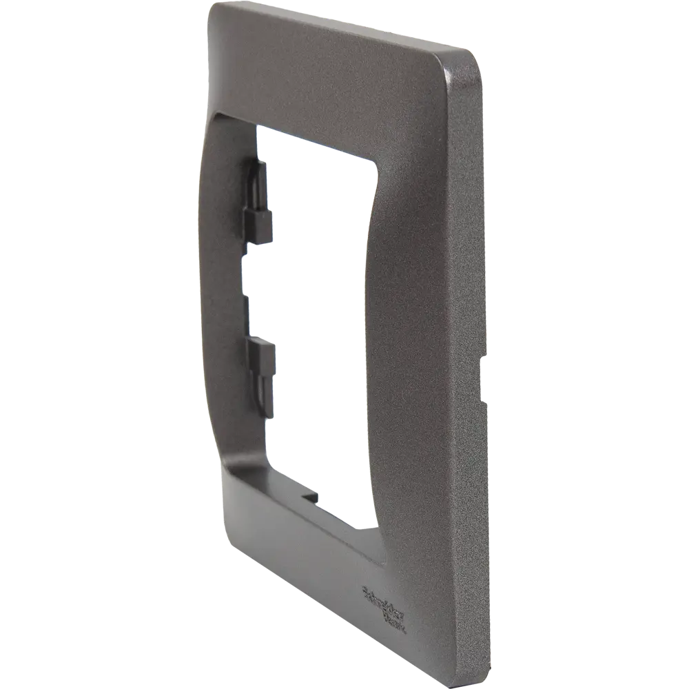 Рамка Schneider Electric Glossa для розеток и выключателей - графит 84693668 STLM-0053763 - Вид №2