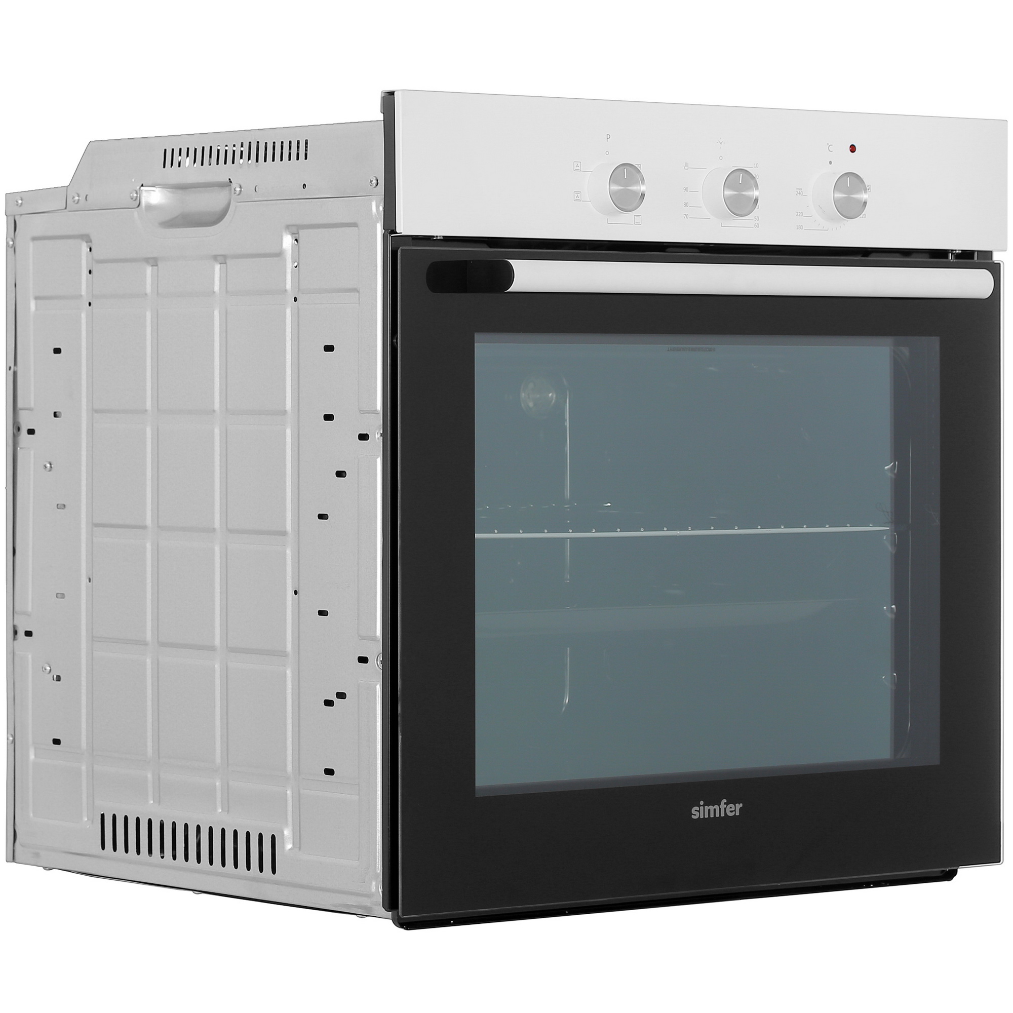 1115468 Электрический духовой шкаф Simfer B6EW16011 белый STDN-0001731 - Вид №1