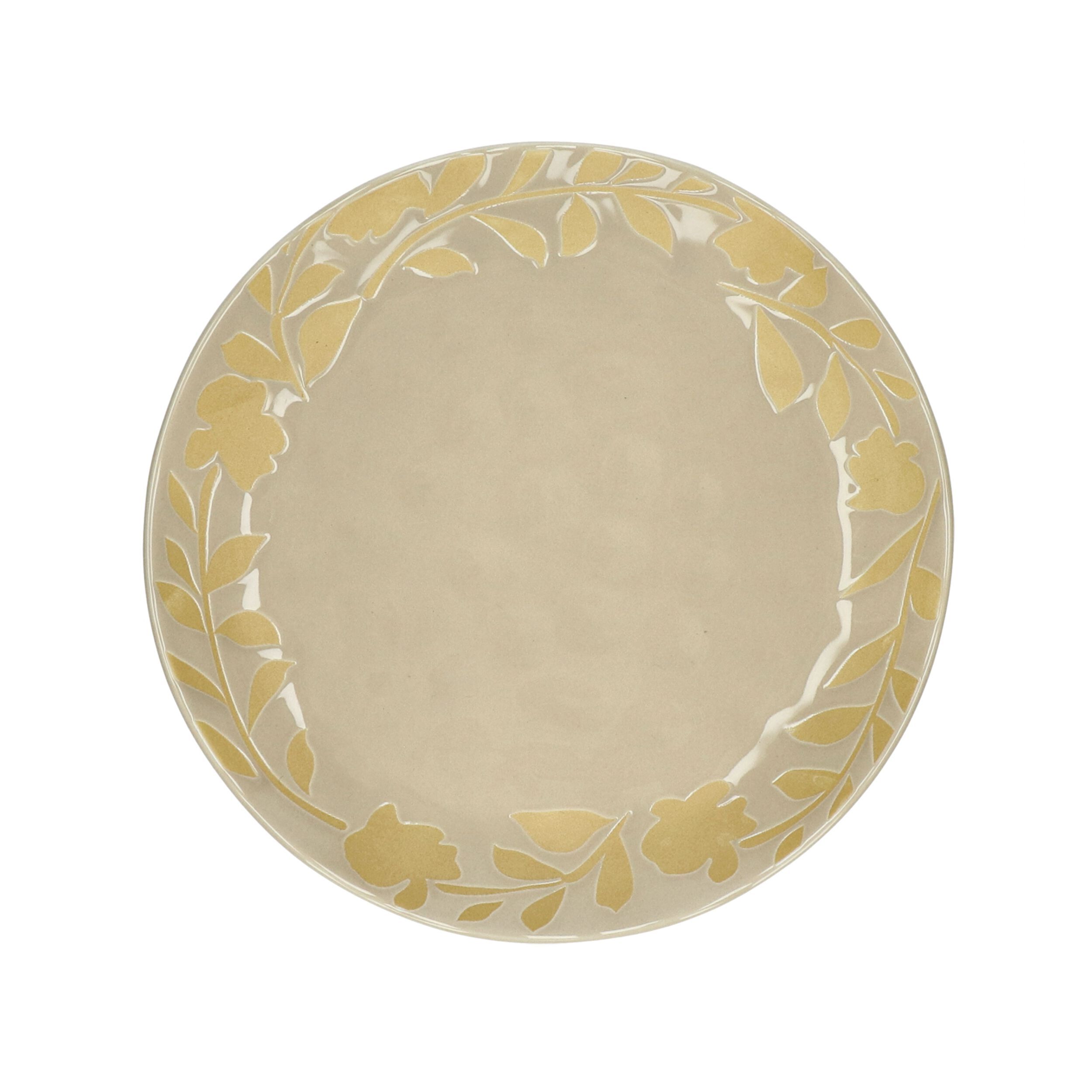 Фарфоровая круглая десертная тарелка POMAX Romance ARCH-00039917 - Вид №5