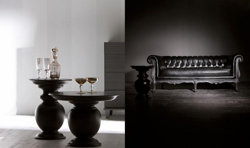 OPERA CONTEMPORARY Круглый деревянный журнальный столик sun-id-1356436 - Вид №2