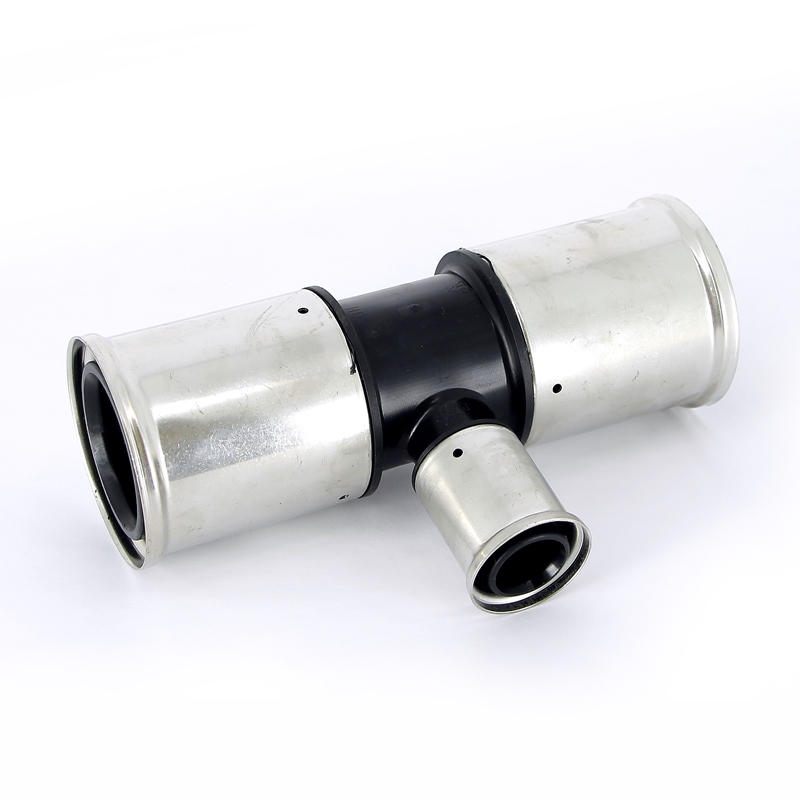 Тройник пресс PVDF HENCO 63х32х63 10PK633263 - Вид №3