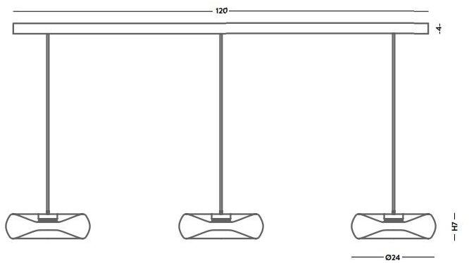 Cangini & Tucci Подвесной светильник из стекла Fold sun-id-1467261 - Вид №2