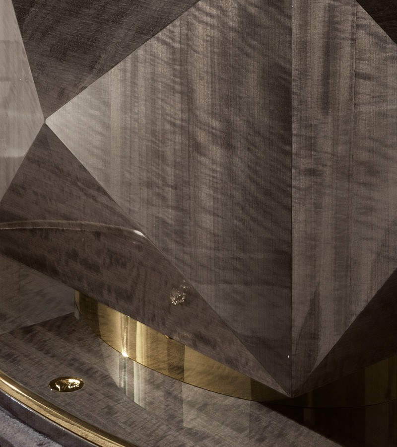 5925 Infinity круглый стол на деревянном основании - giorgio collection - Вид №1