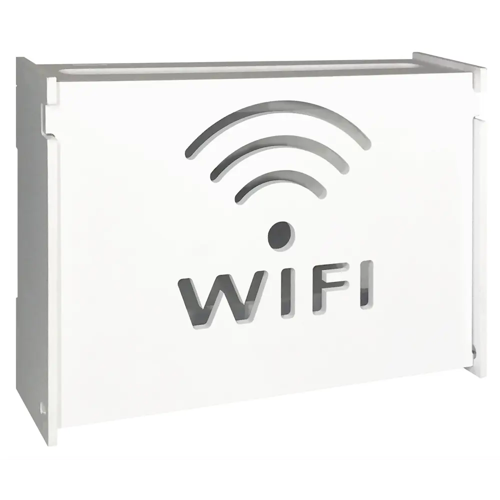 Короб для роутера 31x22 см пластик белый Santreyd отсутствует STLM-2180354