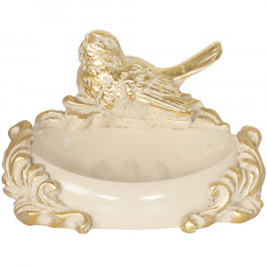 72029 Мыльница Птичка Терра Айвори BOGACHO