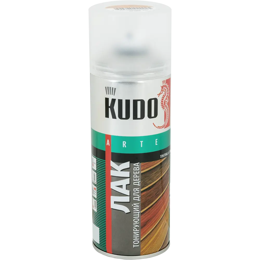 Лак тонирующий для дерева Kudo акриловый цвет дуб 520 мл STLM-2092173