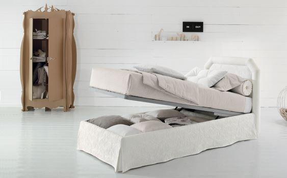 Twils Односпальная кровать с мягким изголовьем Camille sun-id-1351604 - Вид №1