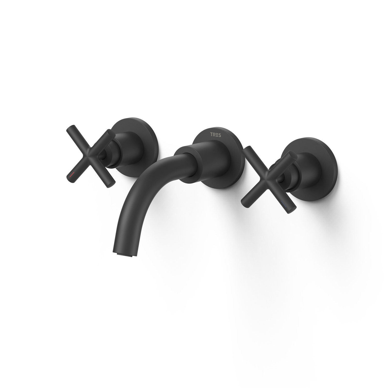 Скрытый смеситель для раковины MONTBLANC с 3 отверстиями-28330001NM TRES Mont Blanc