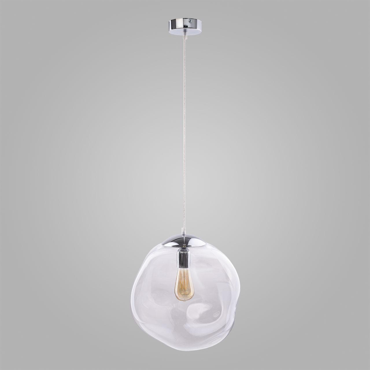 Подвесной светильник круглый хром Sol 4262 Sol TK LIGHTING ДИЗАЙНЕРСКИЕ, SOL 00-3890141 Прозрачный;хром  - Вид №1