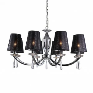 Люстра дизайнерская The хром черная 3248/C NEWPORT ДИЗАЙНЕРСКИЕ 057721 Черный