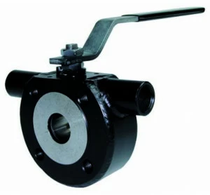 GENEBRE 2115 09 Тип вафли. Кран шаровой полнопроходной, с установкой камеры нагрева между фланцами, 1 шт., Ру 16