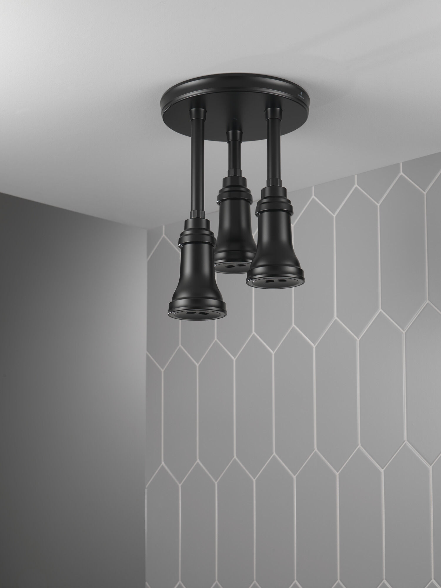 Светодиодный кулон Raincan Single-Setting H2Okinetic Delta Faucet 57190-BL25-L - Вид №3