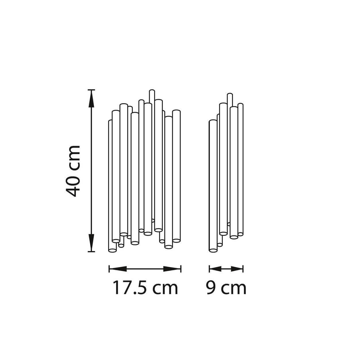 Бра галогеновое черное Savona 816627 LIGHTSTAR SAVONA 00-3930243 Черный  - Вид №2