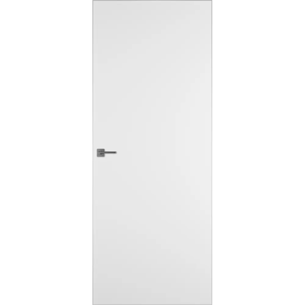Дверь межкомнатная глухая без замка и петель в комплекте Invisible 70x200 см обратное открывание левое цвет белый 89367200 STLM-2190781 VFD 