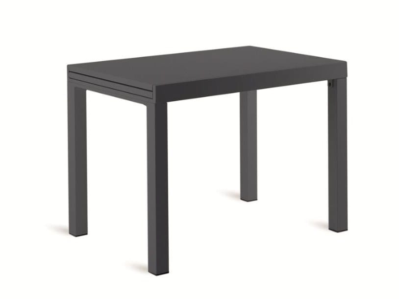 Железный выдвижной прямоугольный садовый стол Unopiù Конрад ARCH-00059044
