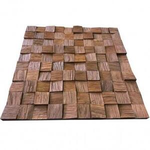 Мозаика и 3D панели из дерева Tarsi 3D 3d Колотый Вишня 1.0.11.1 Дуб Селект 3д (мозаика панели), рельефная (3Д (мозаика панели), Рельефная) 300х300 мм.