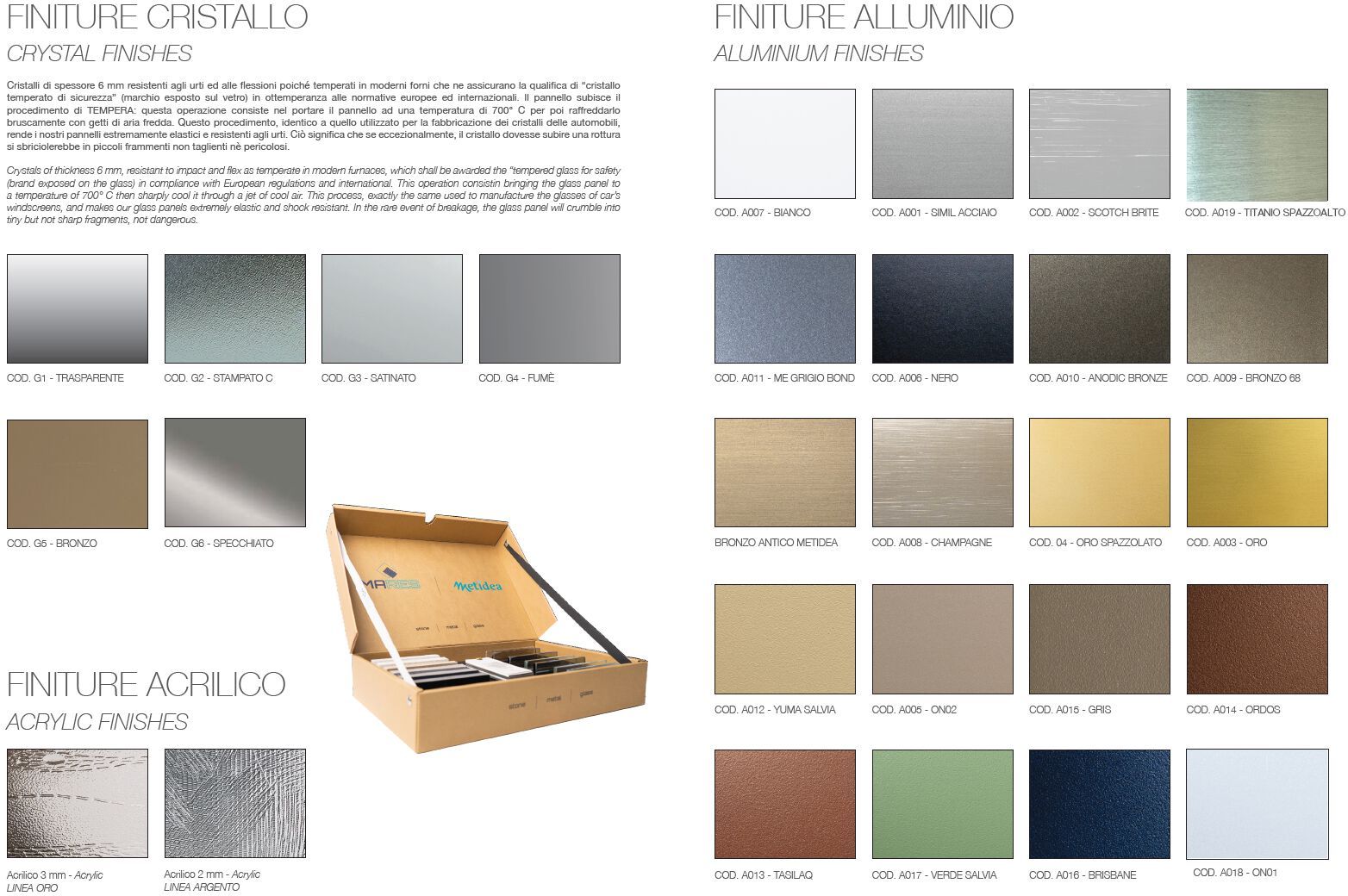 Кристалл ниша душевая кабина с сильфонной дверью Metidea золото ARCH-00073118 - Вид №3