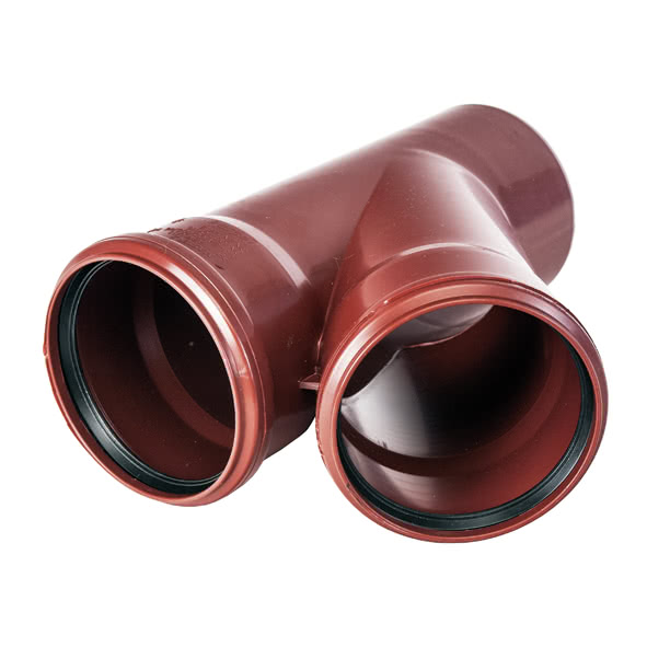 8M3145E200200 SANHA M3-145E тройник, угол 45°  DN 200x200 / OD 200x200 мм  - Вид №1