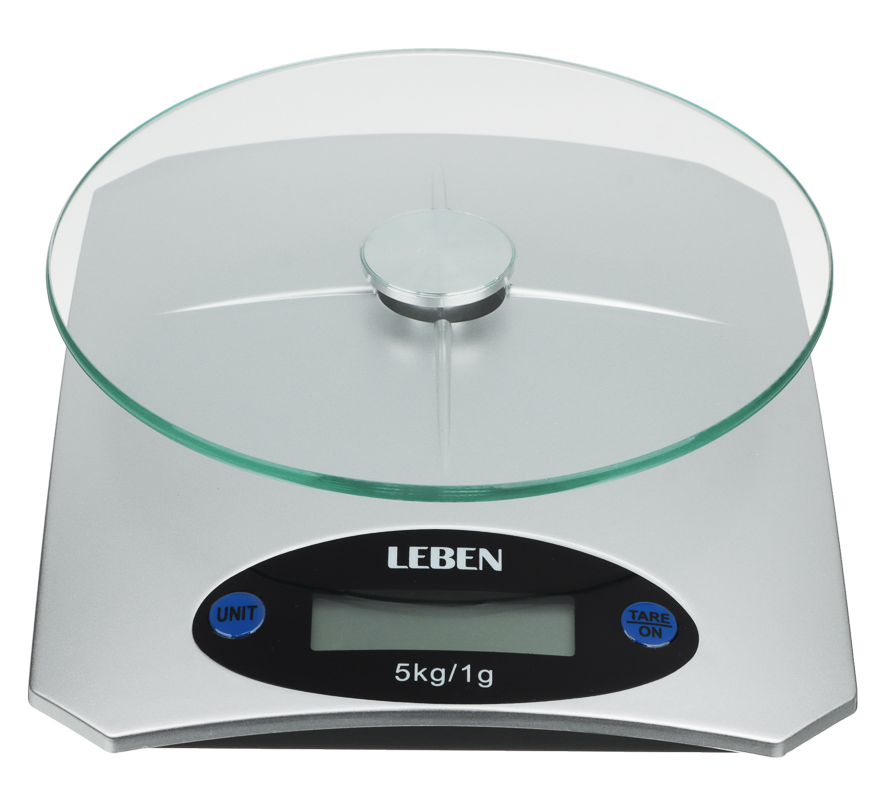 9237202 Кухонные весы LEBEN 268-059 серебристый STDN-0007335 - Вид №2